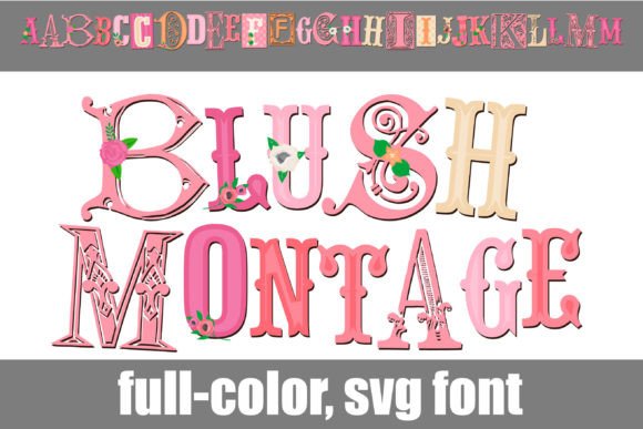 Blush Montage Typeface: Elevating Digital Brand Identity