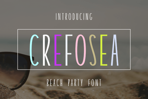 Crefosea: A Premium Font for Coastal Brand Identity