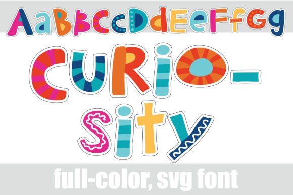 Curiousity Typeface Review: A Summer-Ready Color Font for Brand Identity