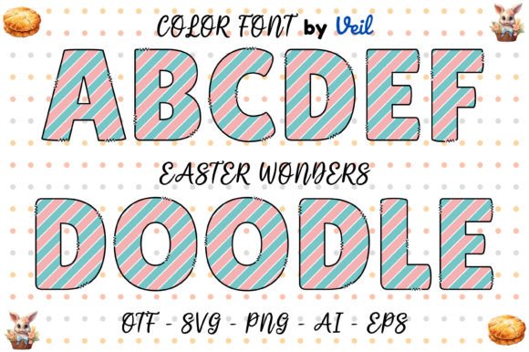 Easter Wonders: A Creative Typeface for Playful Campaigns