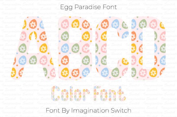 Egg Paradise: A Creative Display Typeface for Modern Web Design