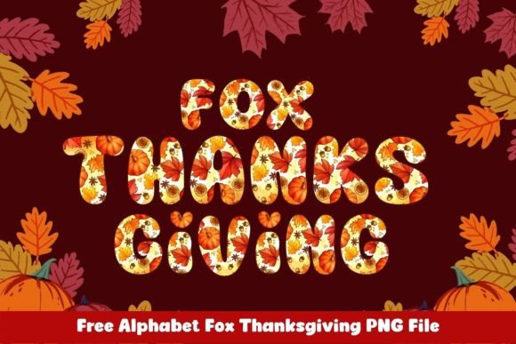 Fox Thanksgiving: A Creative Font for Polished Branding
