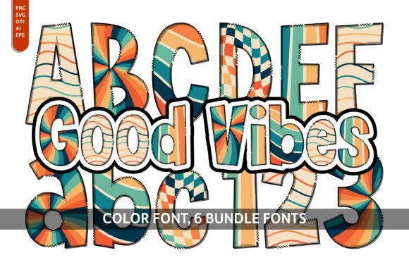 Good Vibes Collection: A Color Font Review for Editorial Joy