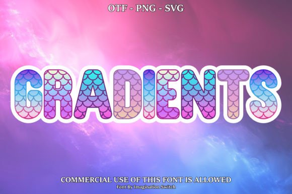 Gradients Typeface: Elevating Small Business Branding with Color
