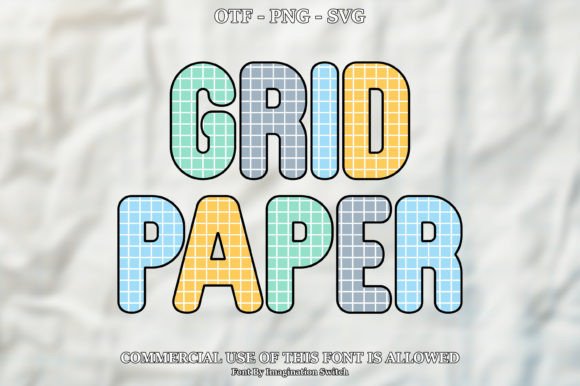 Grid Paper: A Color Font Review for Editorial Design