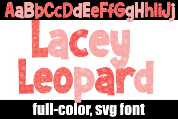 Lacey Leopard: A Soft, Colorful Typeface for Editorial Design