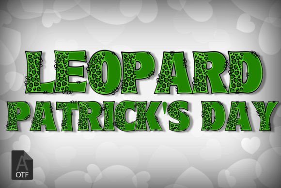 Leopard Patrick s Day: A Color Font for Editorial Impact