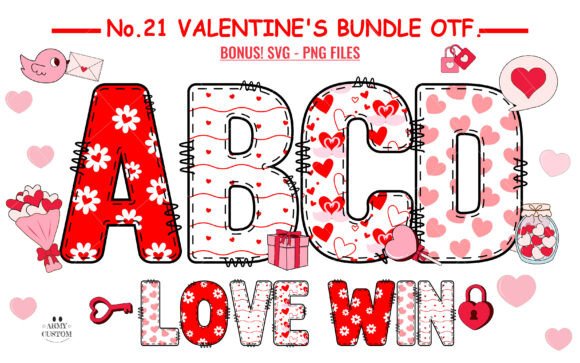 Love Valentine s Bundle: A Designer’s Review of a Romantic Doodle Typeface