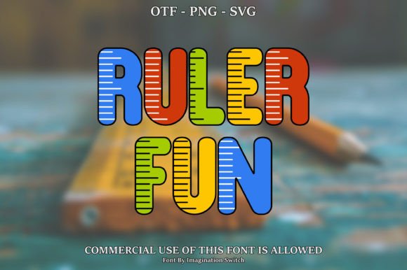 Ruler Fun: The Color Font That Transforms Small Business Branding