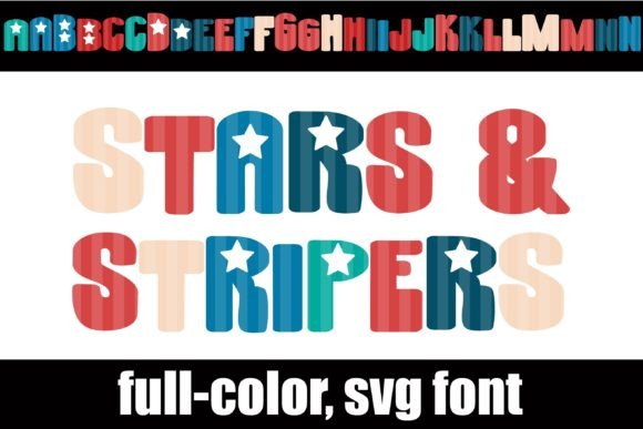 Stars and Stripers: The Patriotic Typeface for Bold Campaign Visuals