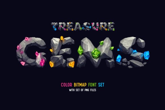 Treasure Gems Typeface: A Designer’s Guide to Fantasy Color Fonts for Web