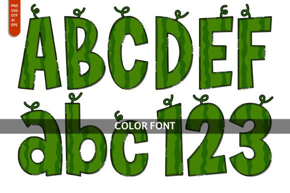 Watermelon Skin Typeface: Boosting Campaign Visuals with Juicy Typography