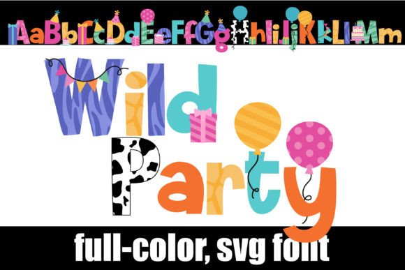 Wild Party Typeface: A Vibrant Add-On for Handmade Branding